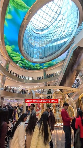 New Unity One Elegante Mall Pitampura 😍😍 #newmall #elegante #nsp #newdelhi