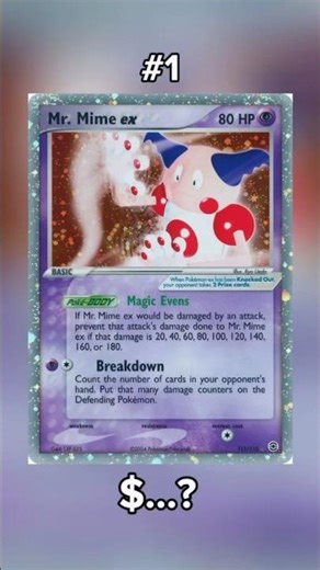 Top 10 Most Valuable Mr. Mime Pokémon Cards — #10 to #1