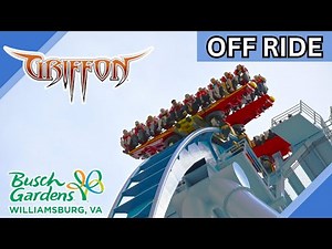 Griffon Off Ride Footage | Busch Gardens Williamsburg's AMAZING Dive Coaster