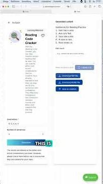 AI in the Classroom: Help Kids Decode Words with Reading Code Cracker