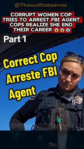 FBI Agent Confrontation with Police | Cop Arrests FBI Agent