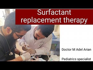 Surfactant replacement therapy