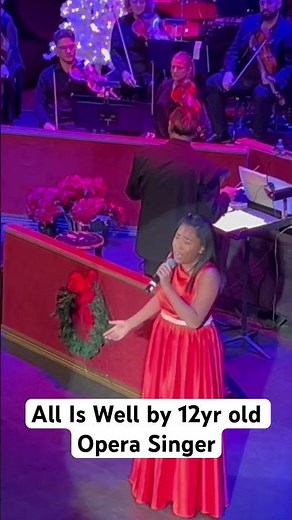 Victory Sings All is Well with Orchestra. #opera #childsinger #classic #agt