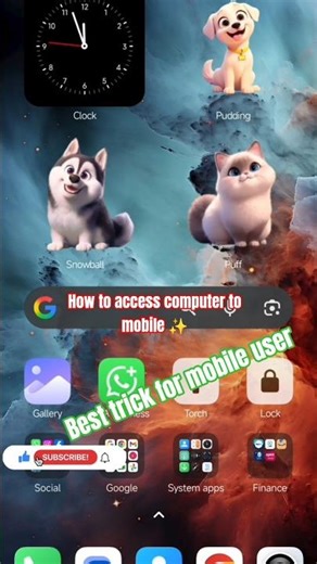 how to access computer to mobile #computer #hd #shortsfeed #newvideo #mobile #apple #newtrick #new