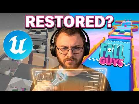 I Tried Restoring My Fall Guys Parkour Map