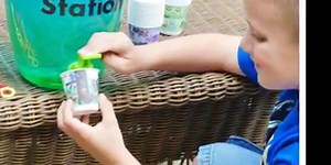 HOMEMADE BUBBLES....this makes the BEST Bubbles and it's so easy to make using what you have on hand! A great way to entertain your kids for hours this Summer! Full directions HERE --> https://bit.ly/2HxLeyf . | Kitchen Fun With My 3 Sons