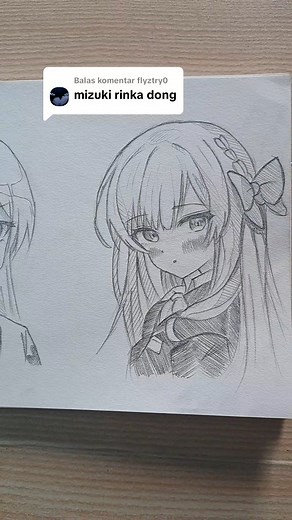 Drawing Mizuki Rinka #drawing #sketch #anime #art #mizukirinka | Hema Art