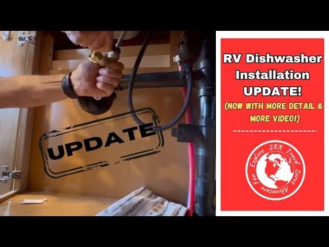RV LIVING: RV Dishwasher Installation EXPLAINED #rvdishwasher #rvliving #rvdiy