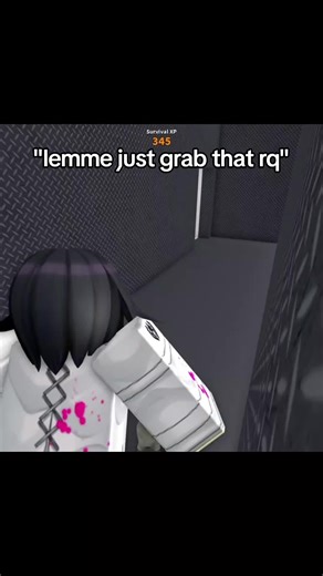 my hitbox was insane HOW did i not die 😭 this was all unintentional btw #roblox #mm2 #murdermystery2 #robloxmm2 #mm2funnymoments kokichi ouma oma danganronpa v3 cosplay sheriff hero victory clip camper
