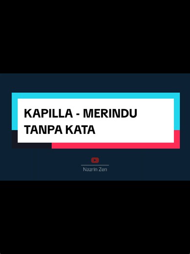 Lagu ni Kalau tarik Part Chorus time putus cinta boleh auto Berlinang air mata geng 💔. Cer korang try. #merindutanpakata 🥲👏💔 #fyp#karokeanditiktokaja