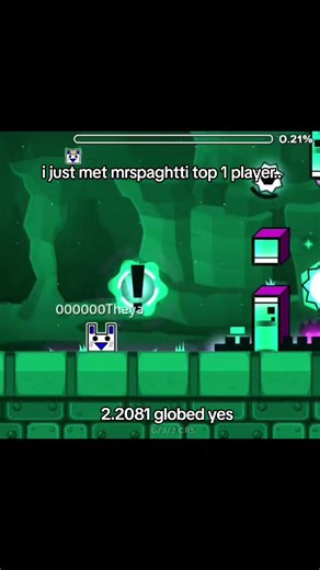 Meeting the Top Geometry Dash Player Mrspaghtti