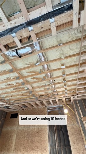 24K views · 207 reactions | Use the best insulation for the use case. Also, don’t rely on Spray Foam for air tightness (especially not open cell). What’s your insulation strategy? #insulation | Risinger Build | Facebook