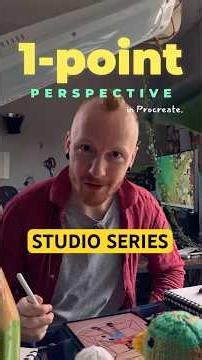 1-Point Perspective in Procreate | Studio Series #illustration #digitalart #procreate #tutorial