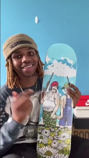 How to hang skateboard to wall NO HOLES PT 1