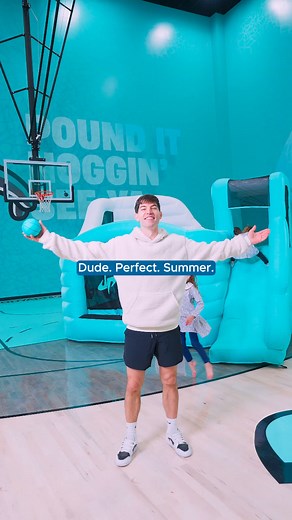 Summer fun just got an upgrade. The Dude Perfect bounce house is here to bring all the energy! 🎯💥 | Sam's Club