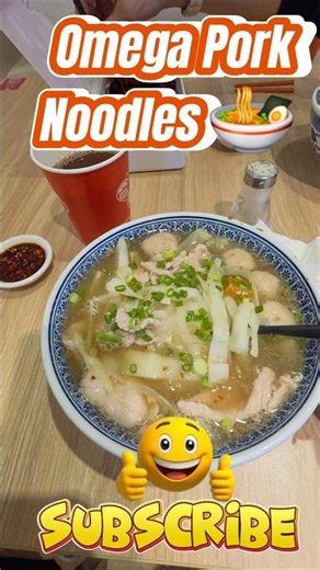 🔥Must-Try Pork Noodles in Pandan Indah! 🍜 | Omega Pork Noodle Review#food #subscribe#travel #shorts
