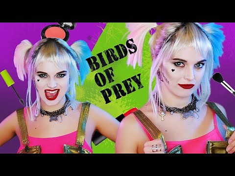 Harley Quinn Makeup Tutorial - BIRDS OF PREY