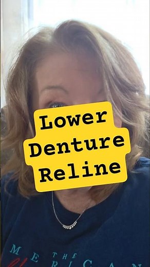 How To Do A Reline on Lower Denture