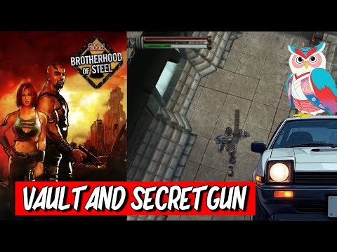 Fallout BoS (2004) PS2 Playthrough – Vault and Best Gun