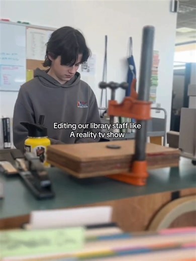 Editing our library staff like a Reality TV Show. Check out the drama in this week's episode. #AVCLibrary #AVCLibraryPalmdaleCenter #Library #Books #RealityTV @avcollegeca @avcpalmdale