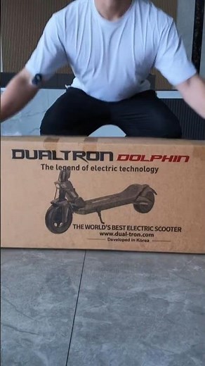 ASMR | Let's unbox Dualtron Dolphin 🐬 #escooter #minimotors
