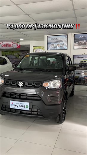 Own the 𝟐𝟎𝟐𝟔 𝐒𝐮𝐳𝐮𝐤𝐢 𝐒-𝐏𝐫𝐞𝐬𝐬𝐨 𝐆𝐋 𝐀𝐆𝐒 for only ₱𝟏,𝟎𝟎𝟎 DP and ₱𝟏𝟑𝐊/month ‼️ Packed with new features like: ✅ Auto Transmission & ESP ✅ Apple CarPlay / Android Auto ✅ Auto Start-Stop ✅ Sleek, Compact, and Powerful! ✅ High Ground Clearance 🎁 FREE: 1-Year PMS, Insurance, 3-Year LTO, TPL, Seat Cover & More! 💻 Fast online processing 💰 Cash | Bank | In-house Financing 📌 Open for Employed | Business | OFW | Seaman 𝐅𝐨𝐫 𝐈𝐧𝐪𝐮𝐢𝐫𝐢𝐞𝐬: 📞 Prince Sengson – 𝟎𝟗𝟔𝟔-𝟔�