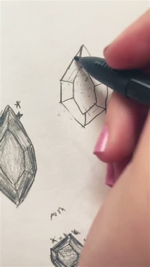 Drawing a gem