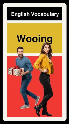 What does "Wooing" mean? Learn English With Janhvi Kapoor.