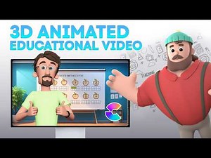 How to Create Animated Educational Video for Kids - Full Tutorial 🎨📚