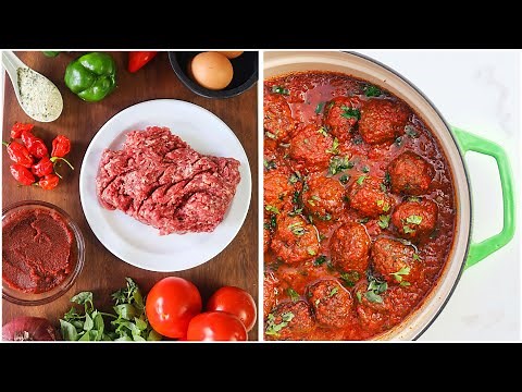 Delicious Meatball Stew Recipe - How To Make Meatballs