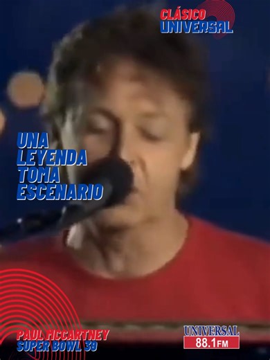 Paul McCartney y su icónico Halftime Show en Super Bowl XXXIX