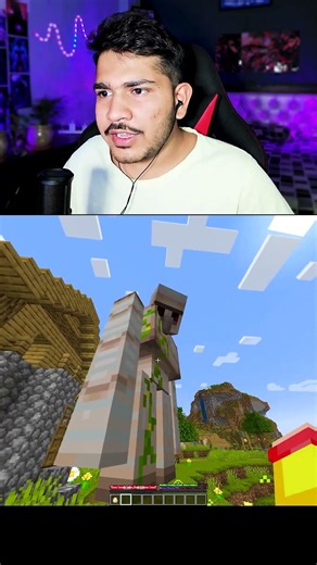 My Friend can turn into ANY Mob! 😱 #shorts #minecraft