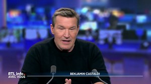 Benjamin Castaldi dans le RTL info Avec Vous du 19 décembre 2024