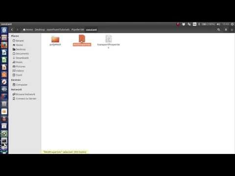 Laminar Pipe Flow with SimpleFoam in OpenFoam