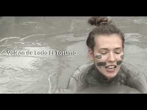 Russian girl take Mud Bath in Colombia