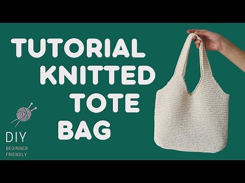 Tutorial EASY TOTE BAG || Beginner friendly. #crochet #knitting #вязание #модноевязание