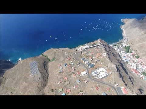 St Helena Island from the lens of a Drone in HD