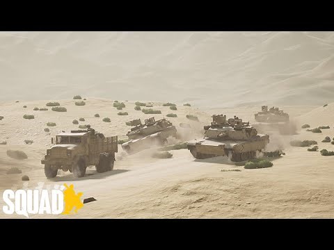 M1A2 Abrams Tank Platoon Takes on Russian T-72s in Tallil | Eye in the Sky Squad Gameplay