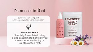 Watch Namaste in Bed Sleep Spray on Amazon Live