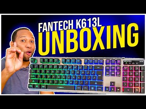 TECLADO FANTECH K613L REVIEW ESPAÑOL