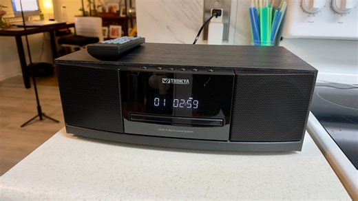 Watch Incredible sound from a Bluetooth AM/FM CD stereo system! on Amazon Live