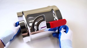 PATIKIL HVAC Duct Manual Volume Backdraft Damper, 6 Inch, 2 Pcs Airflow Ducting Branch Vent Damper Air Control Valve, Adjustment Handle Stainless Steel, for HVAC