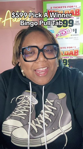 $599 Pick A Winner Bingo Pull Tab Explained | #theBingoAddict #Bingo #BingoHasEvolved #BingoPullTabs #GoodBingoVibes #SmallBusinessOwner