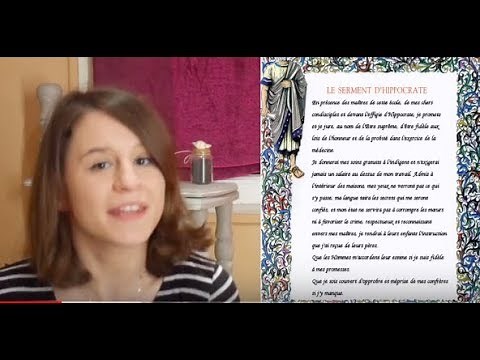 Histoire de la médecine : Le serment d'Hippocrate