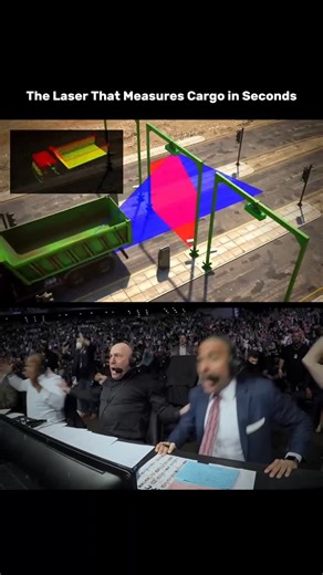 Artificial Intelligence | Prompts | AI Tools & News | Technology on Instagram: "👉Comment “369” and I’ll send you my complete 369+ AI Prompts. 🚛 This laser system measures truck cargo faster than you can blink. As trucks drive beneath it, 3D LiDAR scanners map every grain, every bump, every cubic centimeter, calculating total volume in real time. The result? Instant cargo measurement, no stopping, no guessing. This tech, known as LaseTVM-3D-M, uses dual laser scanners to create digital 3D profi