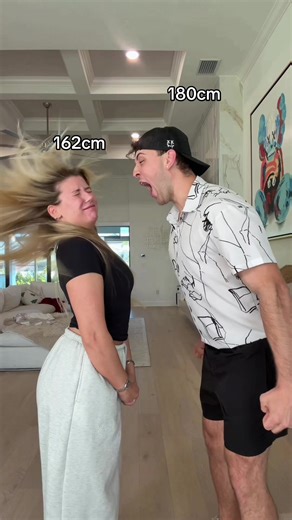Tall Husband vs Short Wife 🤣🥰
