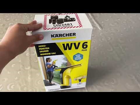 PRESENTATION AND DEMONSTRATION OF THE KARCHER WV6 PLUS WINDOW WASHER