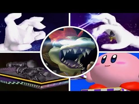 Super Smash Bros. Melee - All Bosses + All Boss Battle Cutscenes