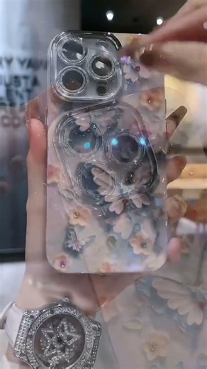 “Shockproof Crystal Clear Case ✨📱”