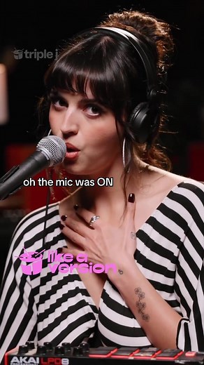 Rebecca Black Covers 'Fame Is A Gun' Live on Triple J